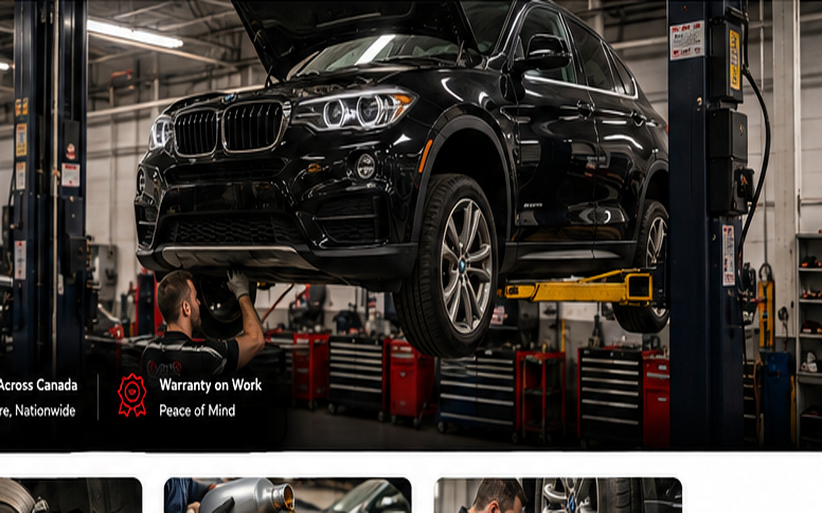 Auto repair workshop